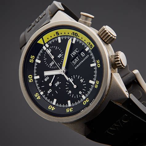 iwc aquatimer chronograph price